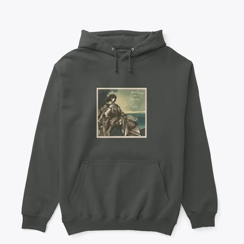 Your Mother Was A Peacock Hoodie Dark